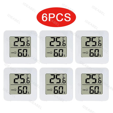 Mini LCD Digital Thermometer & Hygrometer - Indoor Temperature Humidity Meter