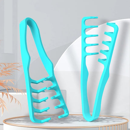 Volumizing Wide-Tooth Hair Styling Comb for Men, ABS Plastic with Textured Grip, Ideal for All Hair Types, Perfect for Home Use