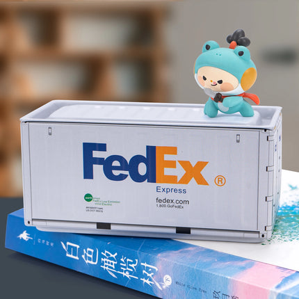 Mini Iron Storage Box - Vintage Desktop Container