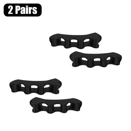 Silicone Toe Separators Correcting Bunions and Restoring Toes Toe Spreaders Toe Straightener for Overlapping Toes Foot Care Tool