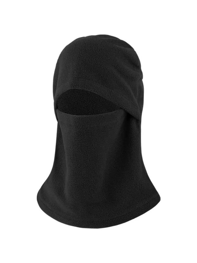 Winter Fleece Hat & Scarf Set - Warm Balaclava Mask for Mountaineering & Outdoor Activities