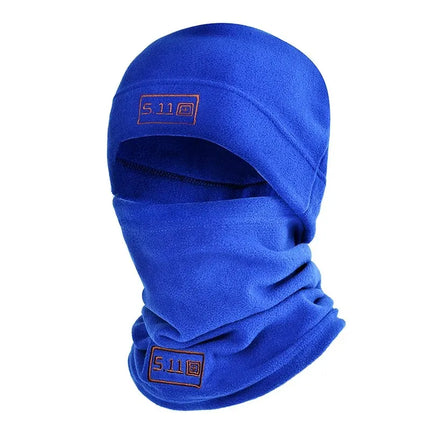Winter Fleece Hat & Scarf Set - Warm Balaclava Mask for Mountaineering & Outdoor Activities