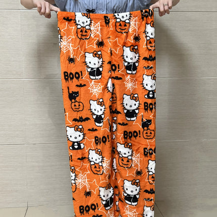 Hello Kitty Pajama Pants - Y2K Sanrio Lounge Wear