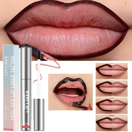 Waterproof Lip Liner Peel Off Tattoo Lip gloss