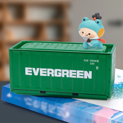 Mini Iron Storage Box - Vintage Desktop Container