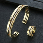 18K gold set / resizable