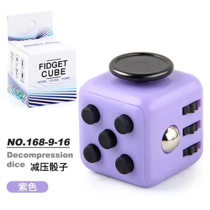 Magic Fidget Cube - 6-Sided Sensory Stress Relief Toy