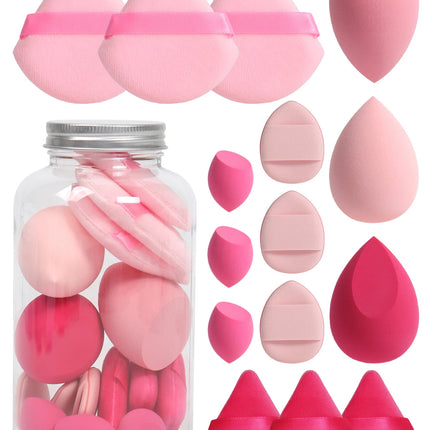 15-pc Makeup Puff Set