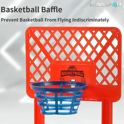 Mini Basketball Desktop Game - Portable Tabletop Hoop Set