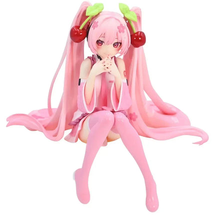Hatsune Miku Figure - Pink Cherry Dress PVC Collectible