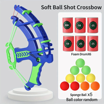 Soft Bullet Target Practice Toy - Safe Shooting Game for Kids