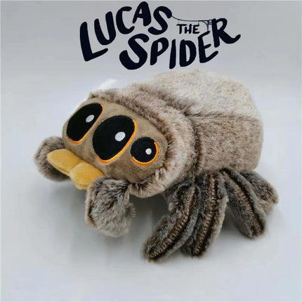 Lucas the Spider Plush Toy - Soft Stuffed Pillow Doll