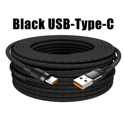 USB Type-C Extended  3M 5M 8-Meter Android Micro USB Fast Charging Cable For Huawei Xiaomi Vivo Oppo And Leeco Phone Data C