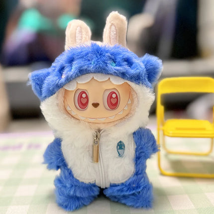 Labubu Doll Outfit Set - 17cm Macaron Style Clothing & Accessories