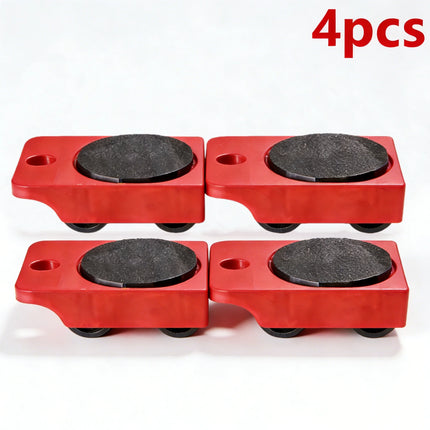Multipurpose Heavy Duty Furniture Mover Rollers – 2/4/5pcs Set for Effortless Moving & Lifting