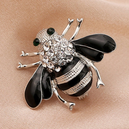 Imitation Pearl Bee Brooch Pin - Fashion Trend Jewelry for Women