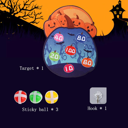 Dart Board for Kids with 3 Sticky Balls Indoor Outdoor Sport Party Games Cartoon Animal Dart Board Toys Christmas Gift