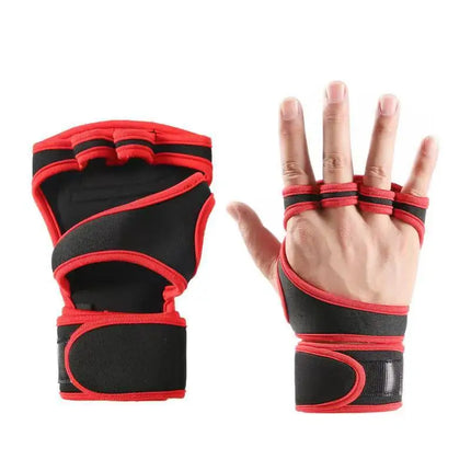 Workout Gloves - Training Gloves for Weightlifting, Gym & Fitness with Wrist Support