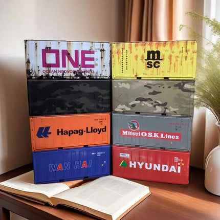 Mini Iron Storage Box - Vintage Desktop Container