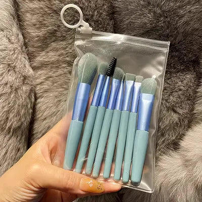 Soft 13-pc Purple Flower Makeup Brush Set