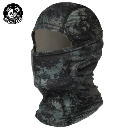 Musion Camo Balaclava Face Mask Bandana Hood Headwear for Cycling Skiing Hunting