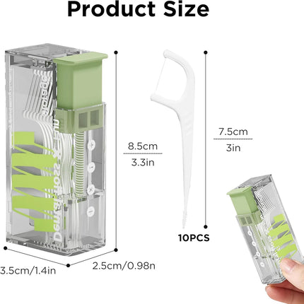 Automatic Dental Floss Storage Box Pop-Up Dispenser
