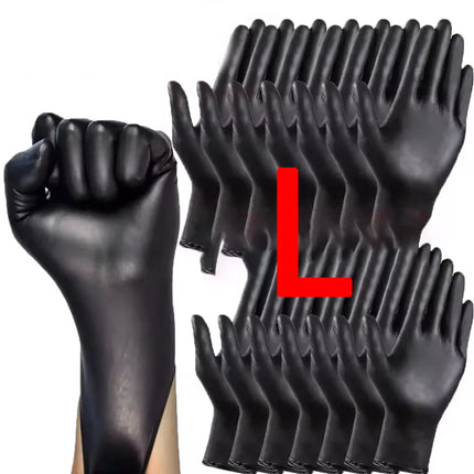 Disposable Gloves - 10/20/50/100 PCS Black Household Gloves