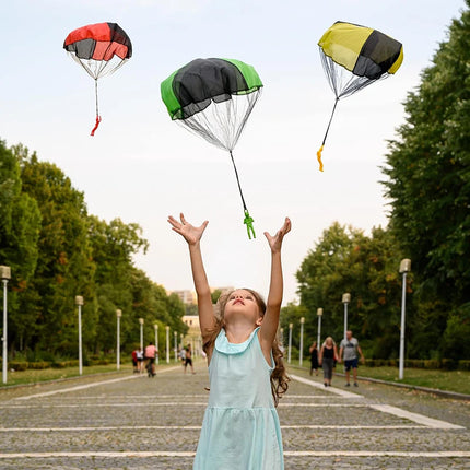 Tangle-Free Parachute Toys - Outdoor Flying Toy for Kids