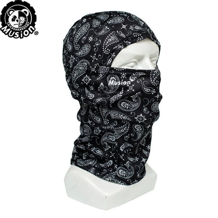 Musion Breathable Racing Balaclava - Multi-Use Face Mask for Motorcycle & Outdoor Sports