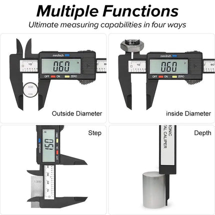 Digital Caliper 150mm - Electronic Precision Measuring Tool