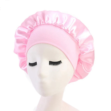 Satin Unisex Hair Bonnet