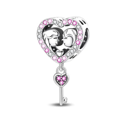 925 Sterling Silver Christmas Charms - Winter Snowman & Elk Pendants for DIY Jewelry