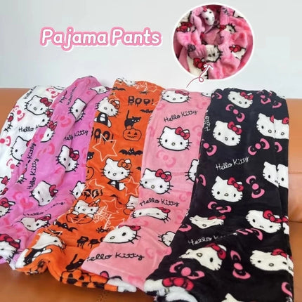 Hello Kitty Pajama Pants - Y2K Sanrio Lounge Wear