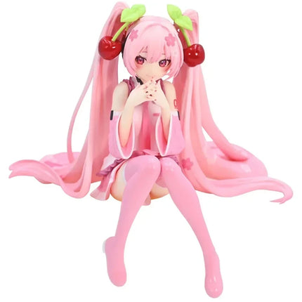 Hatsune Miku Figure - Pink Cherry Dress PVC Collectible