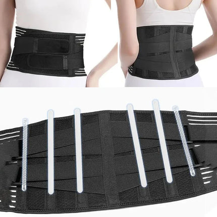 Adjustable Back Brace for Lumbar Support