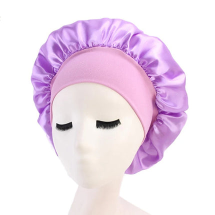 Satin Unisex Hair Bonnet