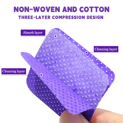 Lint-Free Nail Polish Remover Cotton Wipes