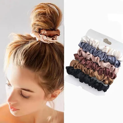 Elegant Hair Scrunchies 6 or 18 piece