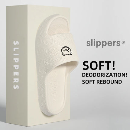 Cartoon Design EVA Slippers - Indoor Slip-On Shoes