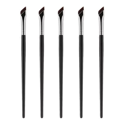 2/5Pc Karsyngirl Upgrade Blade Eyeliner Brush Ultra Thin Fine Angle Flat Eyebrow Brush Under The Eyes Place Precise Detail Brush