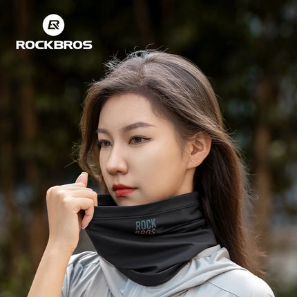 ROCKBROS Winter Cycling Face Mask - Fleece Windproof Balaclava for Skiing & Outdoor Sports