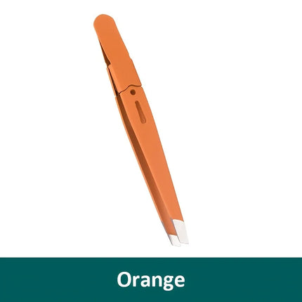 Expert Eyebrow Hair Removal Tweezer, High Precision Slant Tip Stainless Steel Tweezers for Men and Women