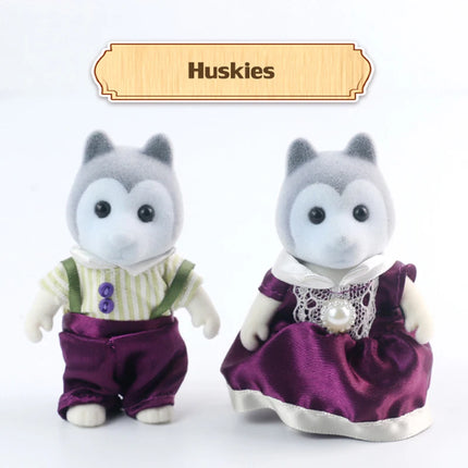 1:12 Dollhouse Miniature Furniture Set - DIY Forest Family Toy