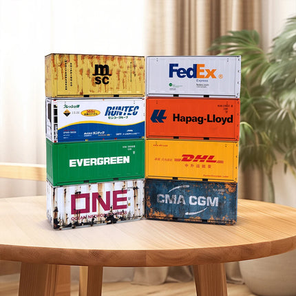 Mini Iron Storage Box - Vintage Desktop Container