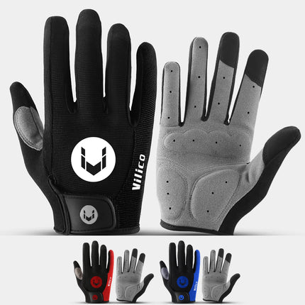 Full Finger Cycling Gloves - MTB Bike Gloves for Men & Women | Spring Summer Riding