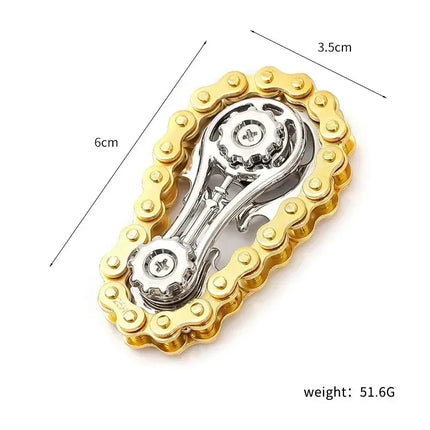 Mechanical EDC Gear Fidget Spinner - Stress Relief Desk Toy
