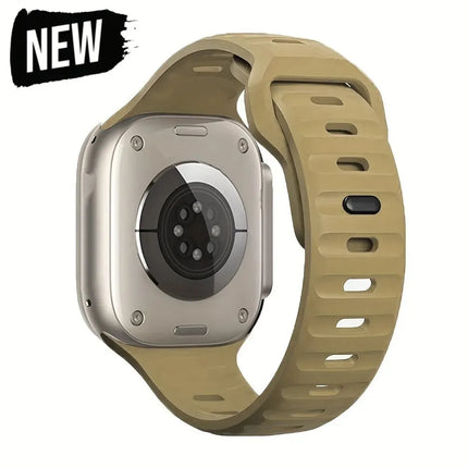 Soft Silicone Sport Strap for Apple Watch - Ultra/Series 10/9/8/7/6