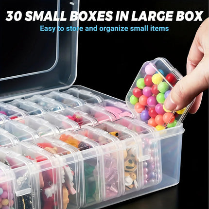 DIY Storage Box for Nail, Art, and Jewelry Supplies