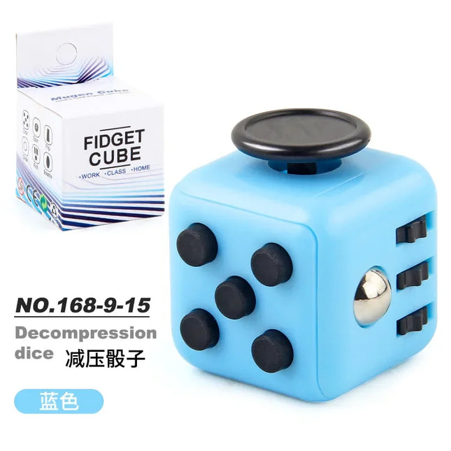 Magic Fidget Cube - 6-Sided Sensory Stress Relief Toy
