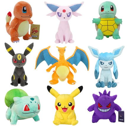Pokemon Plush Collection - Pikachu, Charizard, Gengar & More